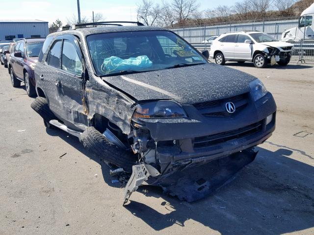 2HNYD18216H512190 - 2006 ACURA MDX BLACK photo 1