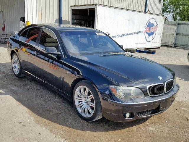 WBAHL83577DT09481 - 2007 BMW 750 BLACK photo 1