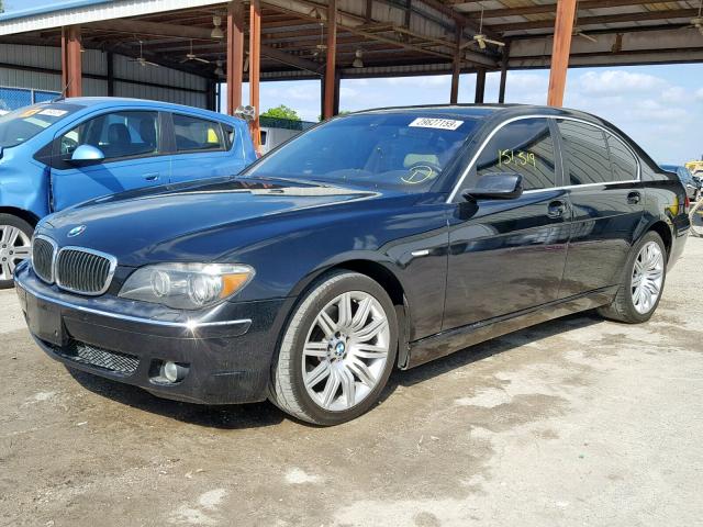 WBAHL83577DT09481 - 2007 BMW 750 BLACK photo 2