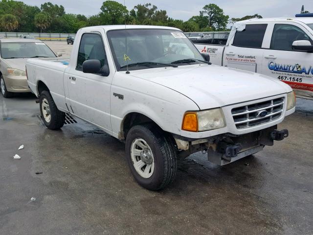 1FTYR10D62PB24138 - 2002 FORD RANGER WHITE photo 1