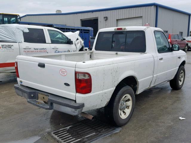 1FTYR10D62PB24138 - 2002 FORD RANGER WHITE photo 4