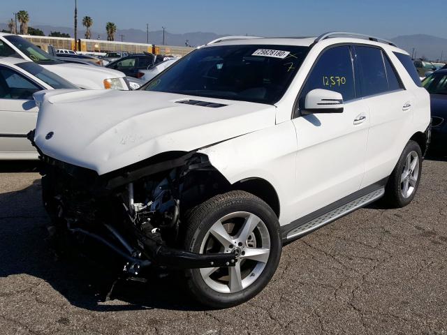 4JGDA5HB3JB157735 - 2018 MERCEDES-BENZ GLE 350 4MATIC  photo 2