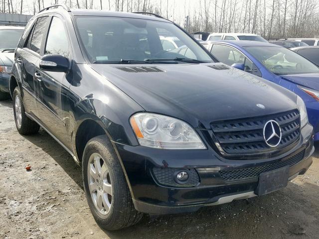 4JGBB86EX6A041822 - 2006 MERCEDES-BENZ ML 350 BLACK photo 1