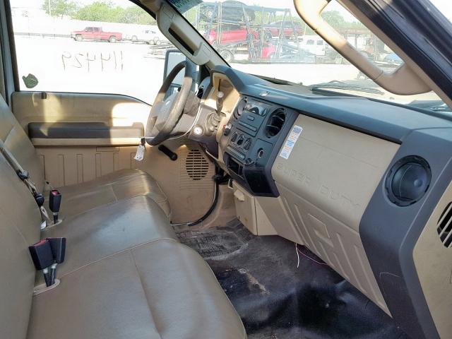 1FD3F30598EE46540 - 2008 FORD F350 SRW S WHITE photo 5