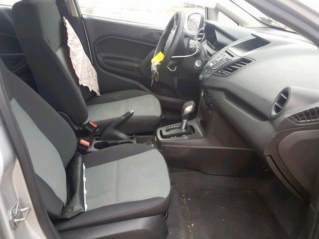 3FADP4AJ5GM113824 - 2016 FORD FIESTA S SILVER photo 5