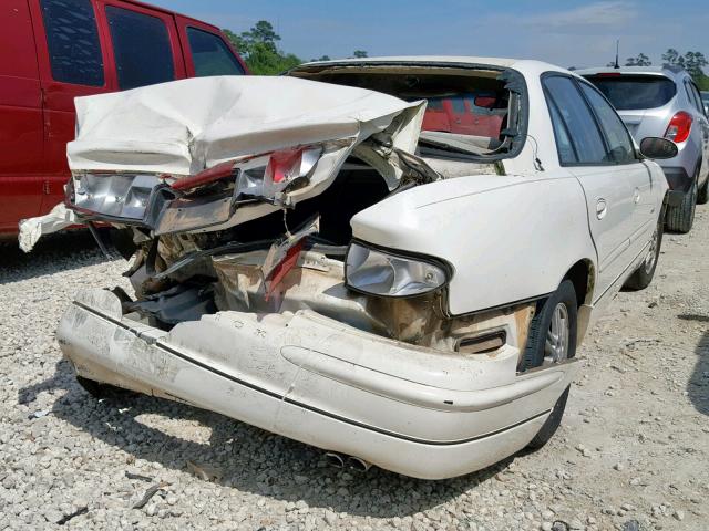 2G4WB52K011245270 - 2001 BUICK REGAL LS WHITE photo 4