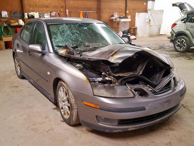 YS3FB49S731016008 - 2003 SAAB 9-3 LINEAR GRAY photo 1