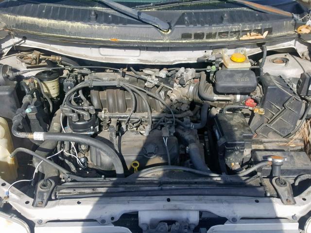 4N2ZN17T41D810639 - 2001 NISSAN QUEST GLE SILVER photo 7