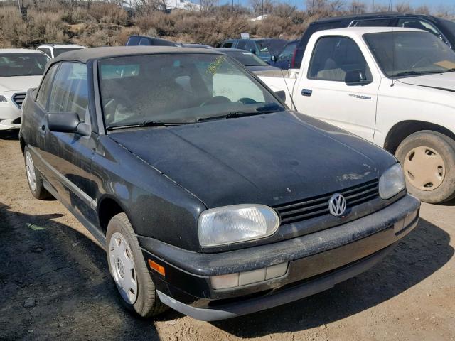 3VWAB81E3XM800545 - 1999 VOLKSWAGEN CABRIO BLACK photo 1