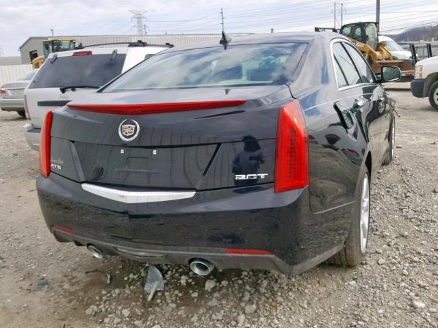 1G6AA5RX5E0116948 - 2014 CADILLAC ATS BLACK photo 4