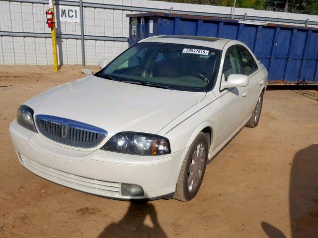 1LNHM87A84Y610073 - 2004 LINCOLN LS WHITE photo 2