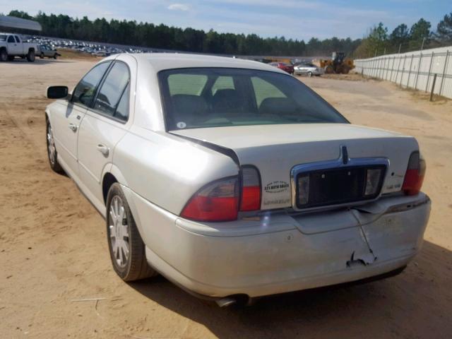 1LNHM87A84Y610073 - 2004 LINCOLN LS WHITE photo 3