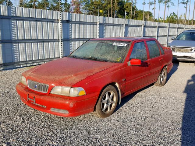 YV1LS55A7X1592730 - 1999 VOLVO S70 RED photo 2