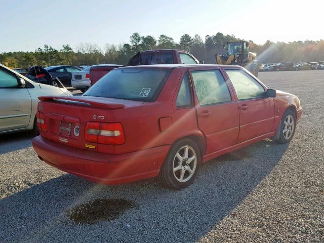 YV1LS55A7X1592730 - 1999 VOLVO S70 RED photo 4