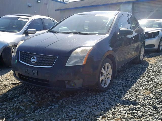 3N1AB61E17L614034 - 2007 NISSAN SENTRA 2.0 BLACK photo 2