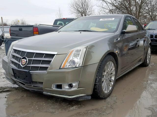 1G6DL5EG5A0113877 - 2010 CADILLAC CTS PERFOR GOLD photo 2