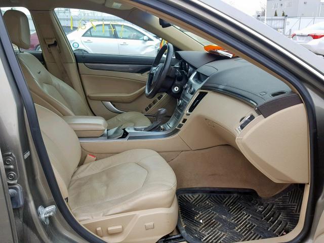 1G6DL5EG5A0113877 - 2010 CADILLAC CTS PERFOR GOLD photo 5
