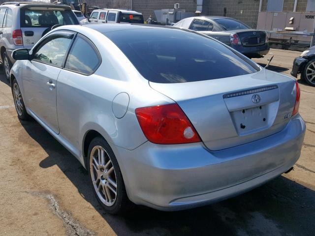 JTKDE177850044307 - 2005 TOYOTA SCION TC ლურჯი ფოტო 3