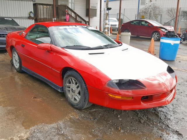 2G1FP22K9T2120410 - 1996 CHEVROLET CAMARO BAS RED photo 1