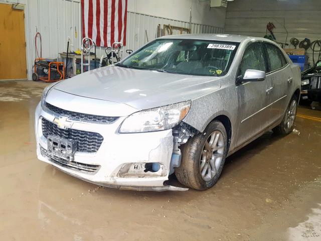 1G11C5SL3FF265509 - 2015 CHEVROLET MALIBU 1LT 银色 照片 2