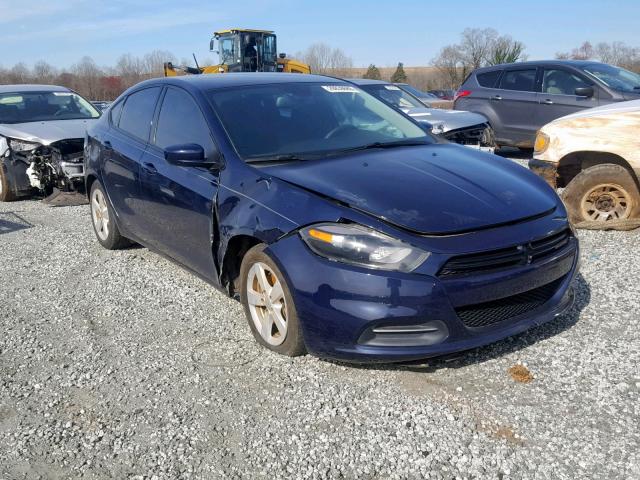 1C3CDFBB4FD278599 - 2015 DODGE DART SXT BLUE photo 1