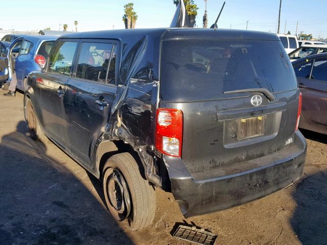 JTLZE4FE5CJ030133 - 2012 TOYOTA SCION XB BLACK photo 3