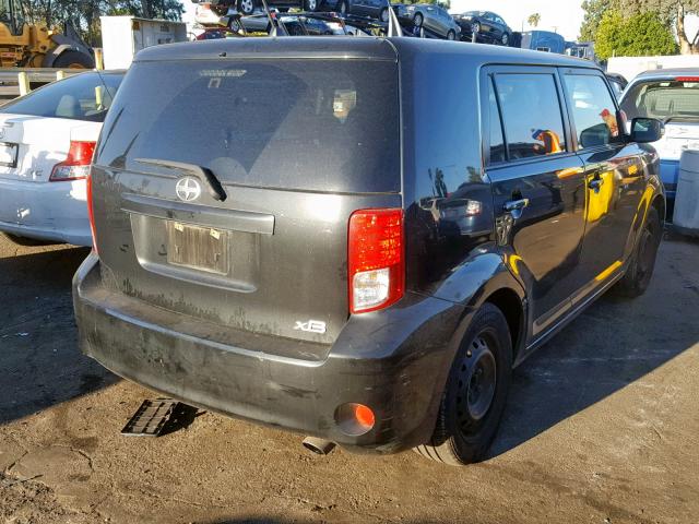 JTLZE4FE5CJ030133 - 2012 TOYOTA SCION XB BLACK photo 4