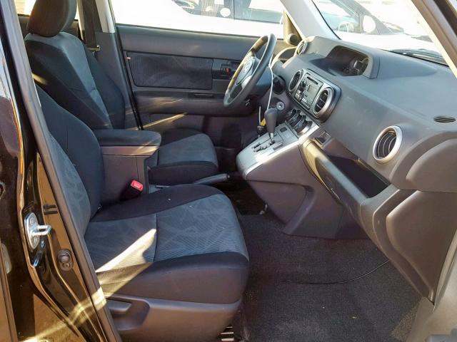 JTLZE4FE5CJ030133 - 2012 TOYOTA SCION XB BLACK photo 5