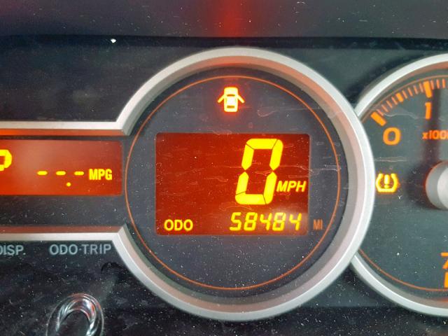 JTLZE4FE5CJ030133 - 2012 TOYOTA SCION XB BLACK photo 8