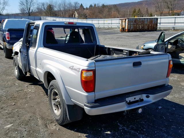 4F4ZR47E82TM04324 - 2002 MAZDA B4000 CAB SILVER photo 3