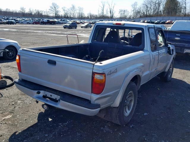 4F4ZR47E82TM04324 - 2002 MAZDA B4000 CAB SILVER photo 4