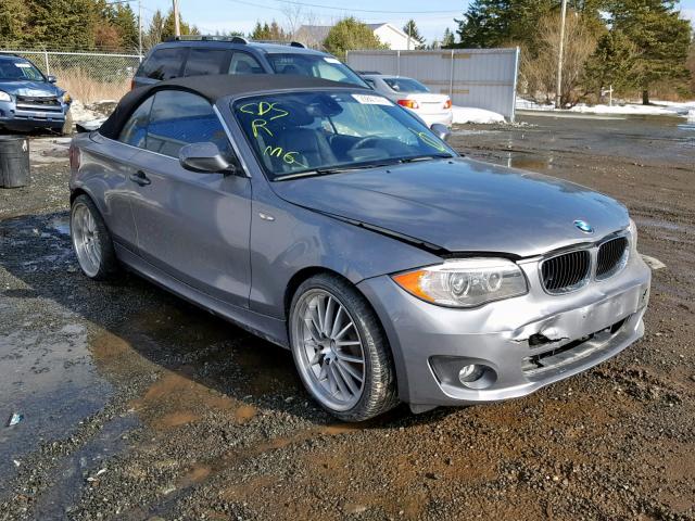 WBAUL7C59CVM83632 - 2012 BMW 128 I GRAY photo 1