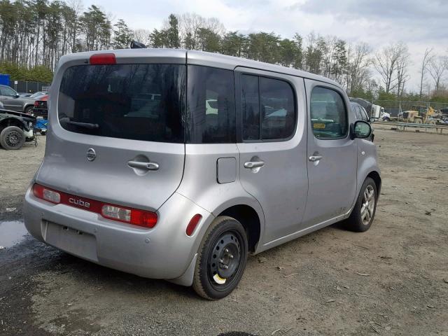 JN8AZ28R59T120921 - 2009 NISSAN CUBE BASE GRAY photo 4