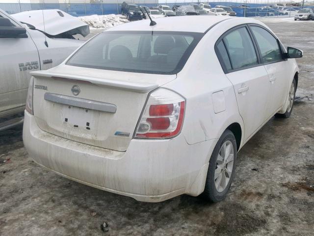 3N1AB6AP5BL682279 - 2011 NISSAN SENTRA 2.0 WHITE photo 4