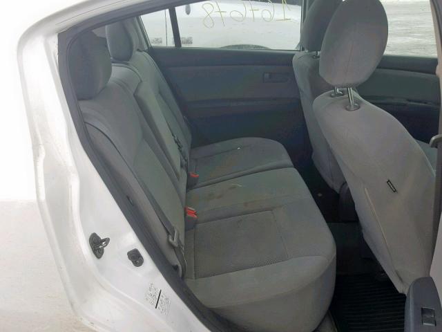 3N1AB6AP5BL682279 - 2011 NISSAN SENTRA 2.0 WHITE photo 6