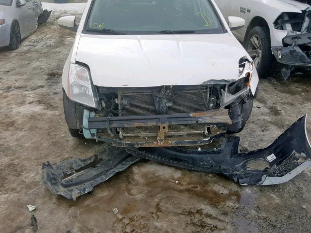 3N1AB6AP5BL682279 - 2011 NISSAN SENTRA 2.0 WHITE photo 9