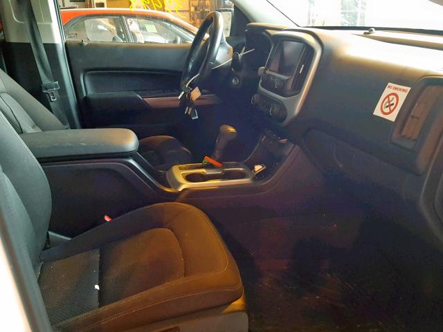 1GCGTBE34F1244225 - 2015 CHEVROLET COLORADO L WHITE photo 5