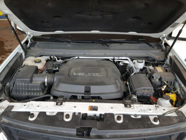 1GCGTBE34F1244225 - 2015 CHEVROLET COLORADO L WHITE photo 7
