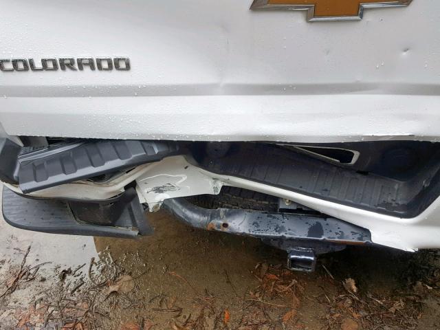 1GCGTBE34F1244225 - 2015 CHEVROLET COLORADO L WHITE photo 9
