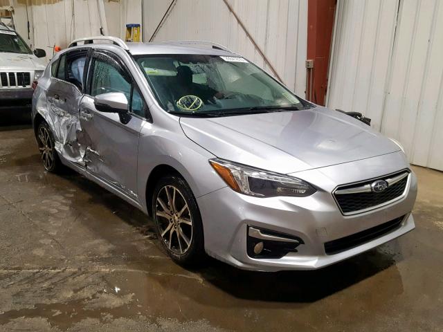 4S3GTAN64J3713086 - 2018 SUBARU IMPREZA LI SILVER photo 1