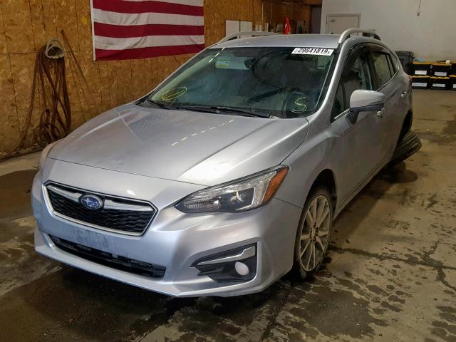 4S3GTAN64J3713086 - 2018 SUBARU IMPREZA LI SILVER photo 2