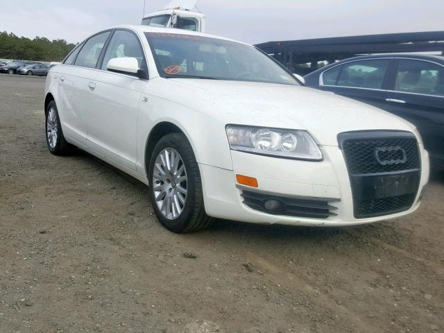 WAUDH74F16N163623 - 2006 AUDI A6 3.2 QUA WHITE photo 1