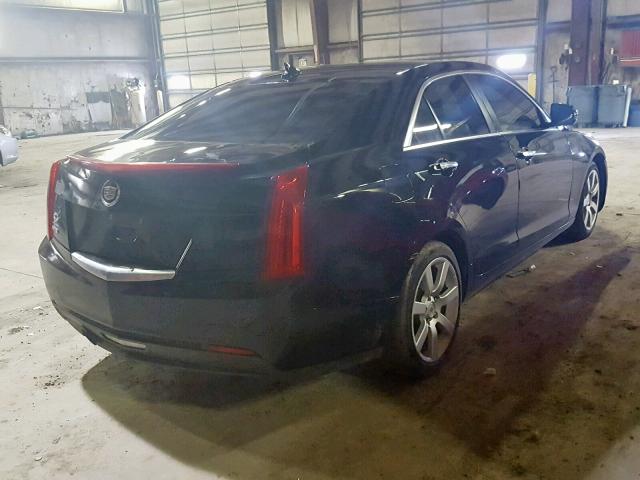 1G6AA5RA6D0157132 - 2013 CADILLAC ATS BLACK photo 4