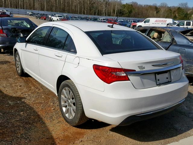 1C3CCBBB5CN103778 - 2012 CHRYSLER 200 TOURIN WHITE photo 3