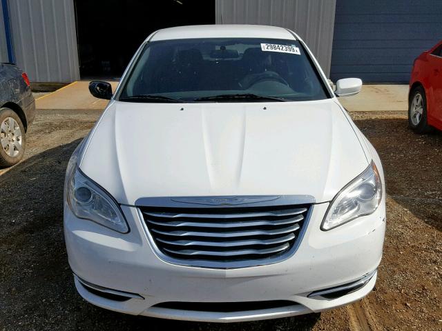 1C3CCBBB5CN103778 - 2012 CHRYSLER 200 TOURIN WHITE photo 9