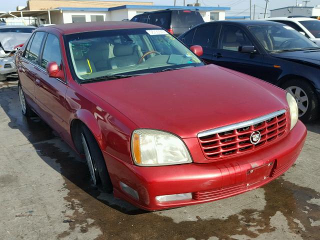 1G6KF57903U271147 - 2003 CADILLAC DEVILLE DT BURGUNDY photo 1