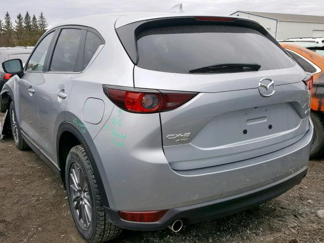 JM3KFBCM4J0356445 - 2018 MAZDA CX-5 TOURI SILVER photo 3