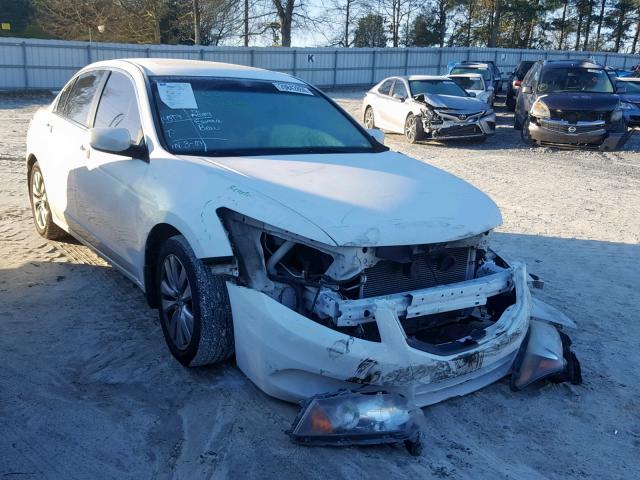 1HGCP2F8XCA108224 - 2012 HONDA ACCORD EXL WHITE photo 1