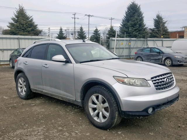 JNRAS08W54X219668 - 2004 INFINITI FX35 GRAY photo 1