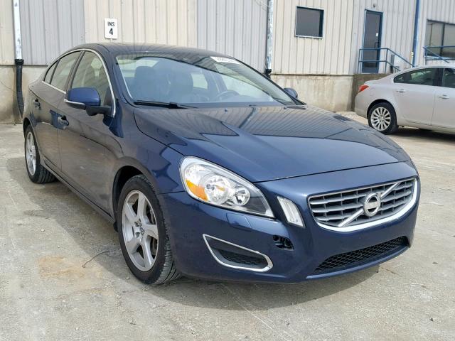 YV1612FS2D1224960 - 2013 VOLVO S60 T5 BLUE photo 1